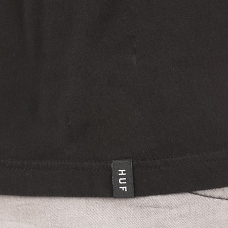 HUF - Tee Shirt Domestic Box Overdye Noir