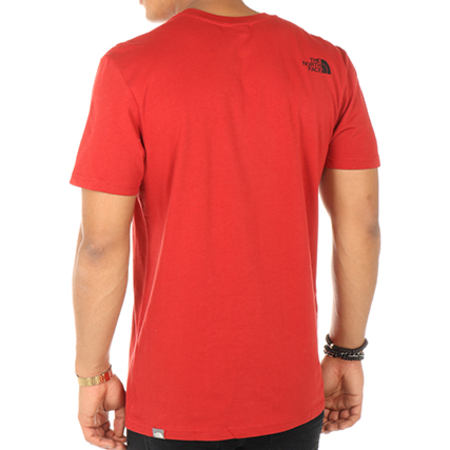 The North Face - Tee Shirt Simple Dome Rouge