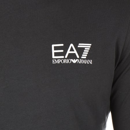EA7 Emporio Armani - Tee Shirt Manches Longues 6YPT54-PJ30Z Bleu Marine