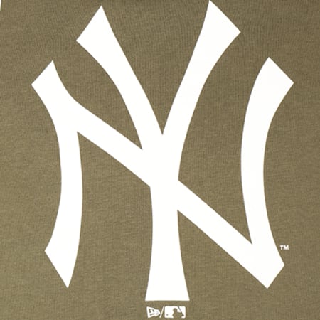 New Era - Sweat Capuche MLB PO New York Yankees Vert Kaki 