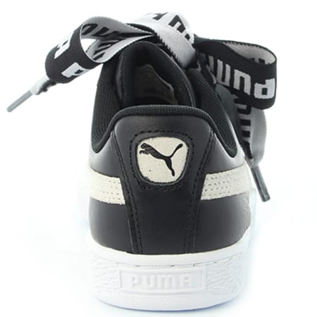 Puma - Baskets Femme Heart DE 364082 Black White