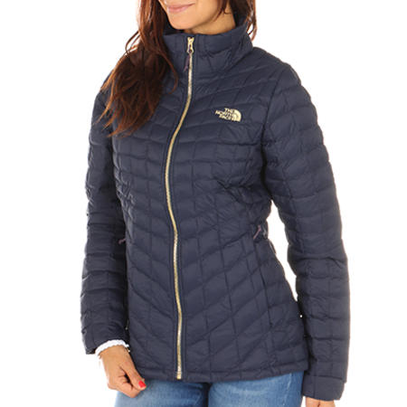The North Face - Doudoune Femme Thermoball 3BRL Bleu Marine