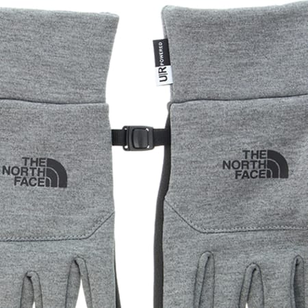The North Face - Gants Etip Gris Anthracite Chiné