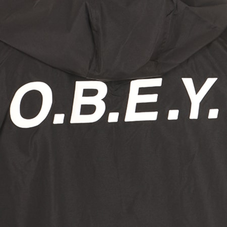 Obey - Coupe-Vent Hester Noir 