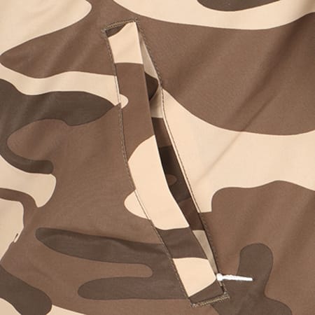 Obey - Coupe-Vent Hester Camouflage Beige Marron