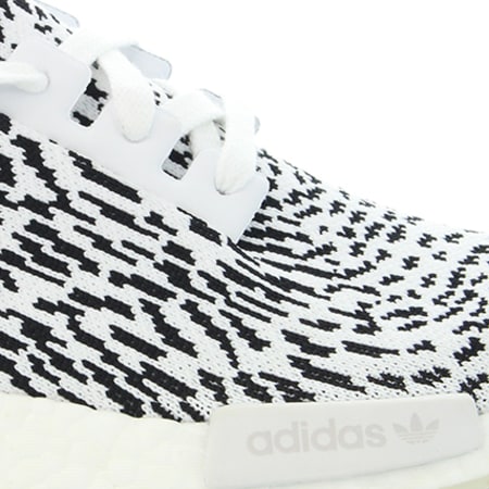 Adidas Originals - Baskets NMD R1 PrimeKnit BZ0219 Footwear White Core Black