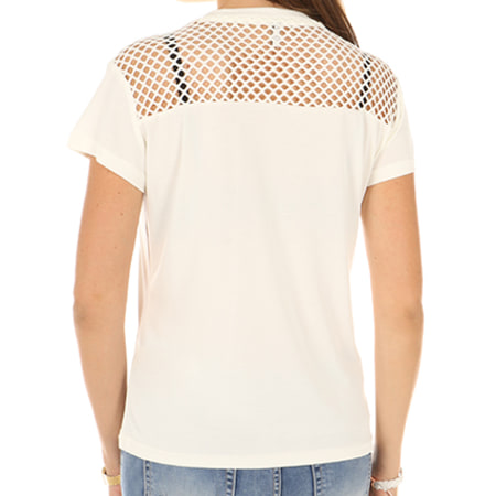 Only - Tee Shirt Femme Haly Blanc