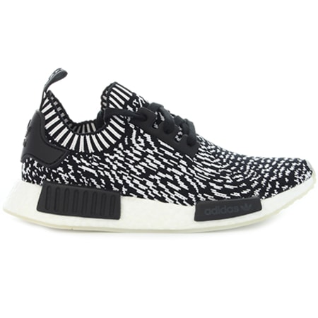 Adidas Originals - Baskets NMD R1 PrimeKnit BY3013 Core Black Footwear White