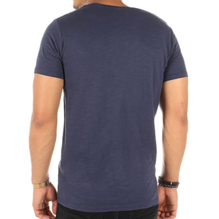Tiffosi - Tee Shirt Poche Brian Bleu Marine 