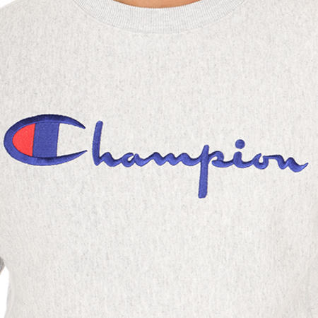 Champion - Sweat Crewneck 210975 Gris Chiné