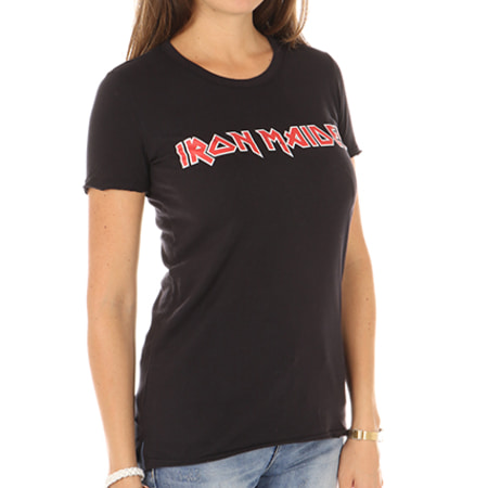 Only - Tee Shirt Femme Iron Maiden Noir 