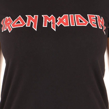 Only - Tee Shirt Femme Iron Maiden Noir 