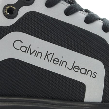 Calvin Klein - Baskets Morris Nylon Black Silver
