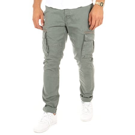 Only And Sons - Pantalon Cargo Lane 7063 Gris