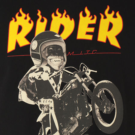 Le Temps Des Cerises - Tee Shirt Rider Noir