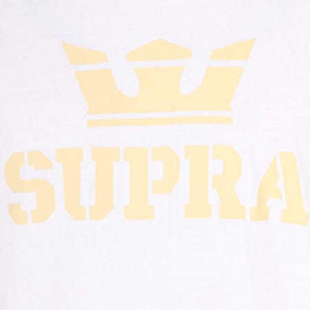 Supra - Tee Shirt Above Regular Blanc