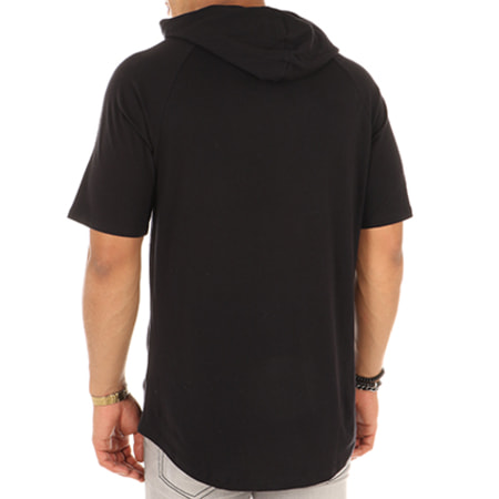 Supra - Tee Shirt Oversize Capuche Above Noir