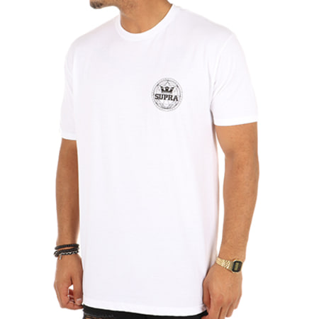 Supra - Tee Shirt 103791 Blanc