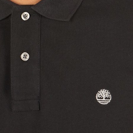 Timberland - Polo Manches Courtes Millers Noir