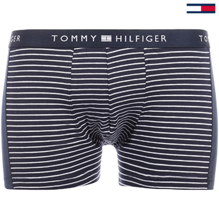 Tommy Hilfiger - Boxer Modern Classic Bleu Marine Blanc
