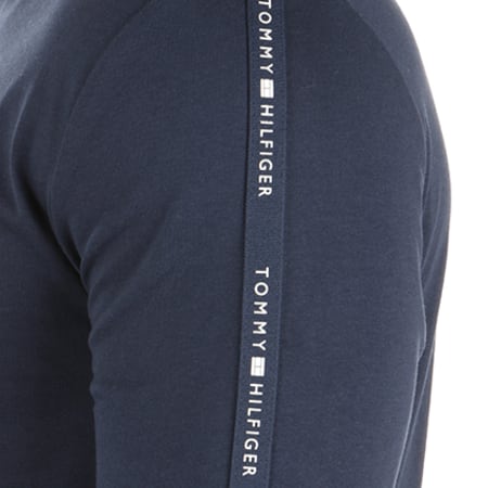 Tommy Hilfiger - Tee Shirt Manches Longues Bande UM0UM00350 Bleu Marine