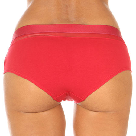 Tommy Hilfiger Shorty Femme 066 Rouge Ryses