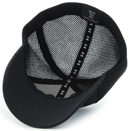 Under Armour - Casquette Fitted Sportstyle Mesh Noir
