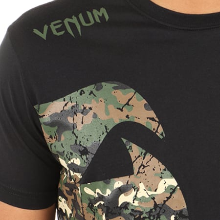 Venum - Camiseta Original Giant Negro Camuflaje