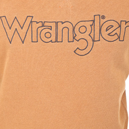 Wrangler - Sweat Crewneck Authentic Crew Camel 