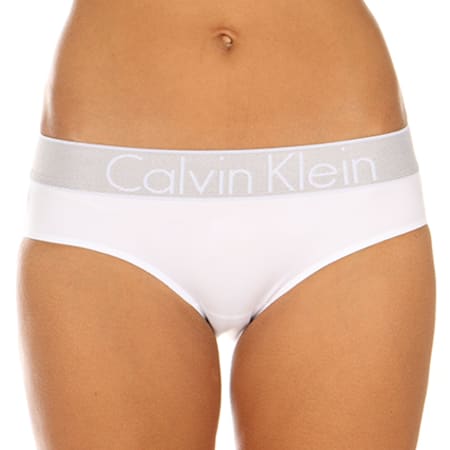 Calvin Klein - Culotte Femme Hipster Blanc