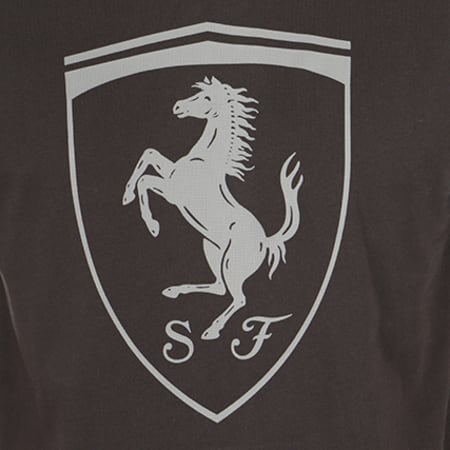 Puma - Tee Shirt Big Shield Ferrari 573467 Noir