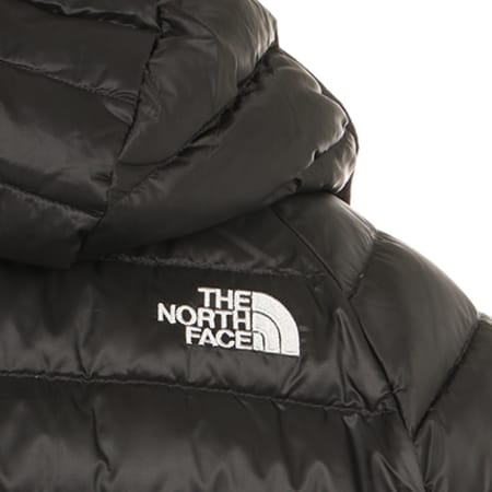 The North Face - Doudoune Capuche Trevail Noir