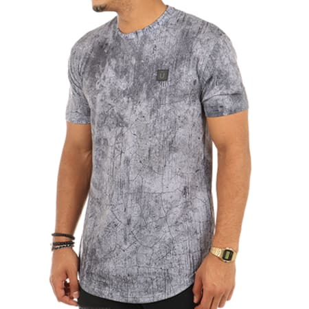 Unkut - Tee Shirt Oversize Rain Coal Gris