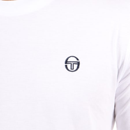 Sergio Tacchini - Tee Shirt Daiocco Blanc