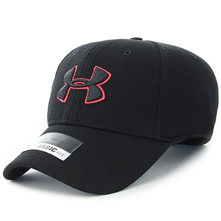 Under Armour - Casquette Fitted Blitzing II Noir Rose