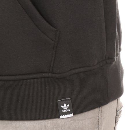 Adidas Sportswear - Sweat Capuche Solid BB BR4926 Noir Blanc