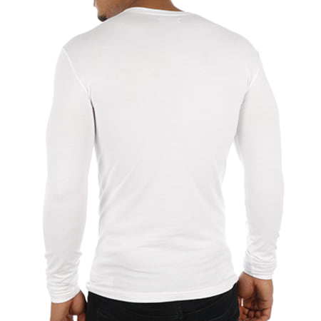 Emporio Armani - Tee Shirt Manches Longues 111023-7A512 Blanc