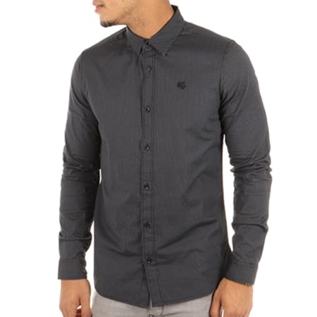 Petrol Industries - Chemise Manches Longues SIL427 Gris Anthracite