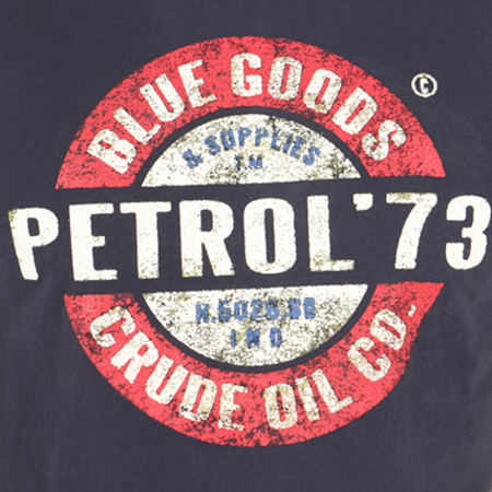 Petrol Industries - Tee Shirt TSR600 Bleu Marine