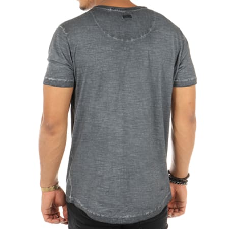 Petrol Industries - Tee Shirt Poche TSR695 Gris Anthracite