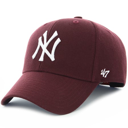 '47 Brand - Casquette MVP New York Yankees MLB Bordeaux