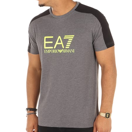 EA7 Emporio Armani - Tee Shirt 6YPT88-PJ30Z Gris Anthracite 