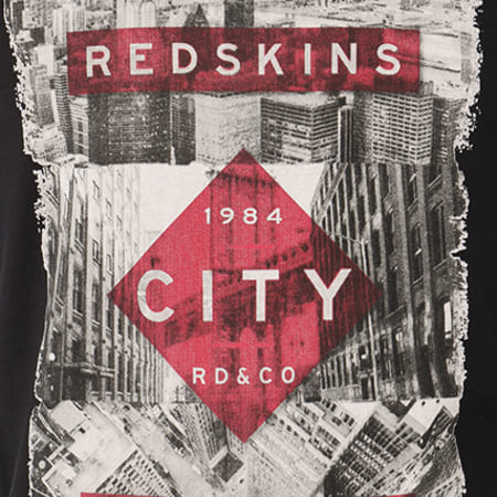 Redskins - Tee Shirt Manches Longues Enfant New Yorker Noir
