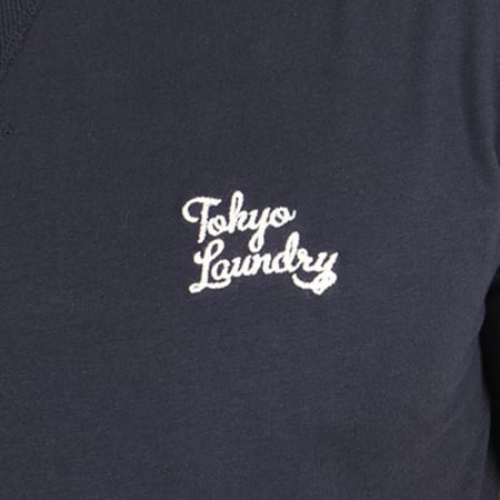 Tokyo Laundry - Tee Shirt Hemsby Bleu Marine