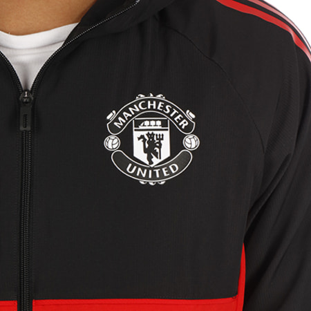 Adidas Sportswear - Coupe-Vent Manchester United BS4307 Noir Rouge