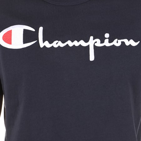 Champion - Tee Shirt 210972 Bleu Marine
