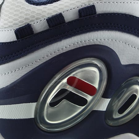 Baskets Bubbles Mid 1VB90149 White Fila Navy Red