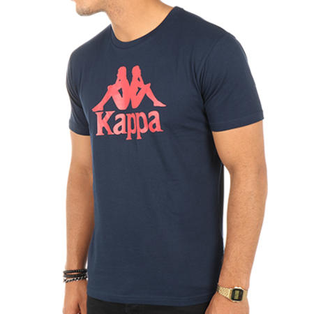 Kappa - Tee Shirt Authentic Essential 303LRZ Bleu Marine