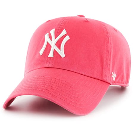 '47 Brand - Casquette 47 Clean Up New York Yankees Rose