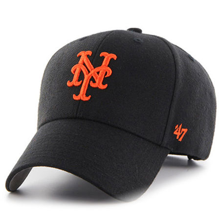 '47 Brand - Casquette 47 MVP New York Mets Noir